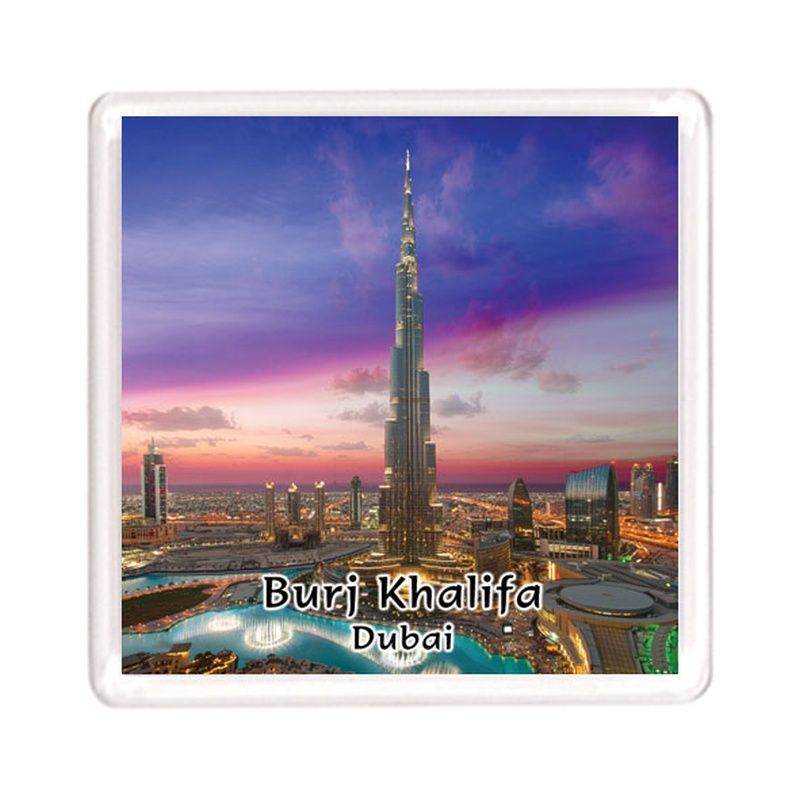 Ajooba - Dubai Souvenir Magnet Burj Khalifa 0054