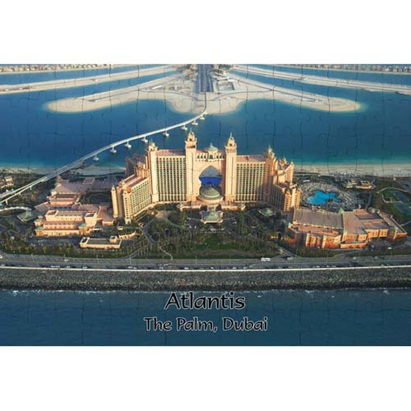 Ajooba - Dubai Souvenir Puzzle Atlantis 0001