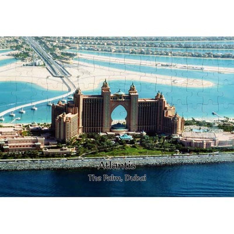 Ajooba - Dubai Souvenir Puzzle Atlantis 0010