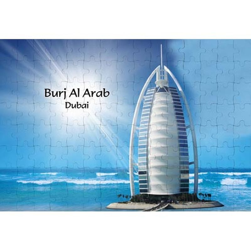 Ajooba - Dubai Souvenir Puzzle Burj Al Arab 0007