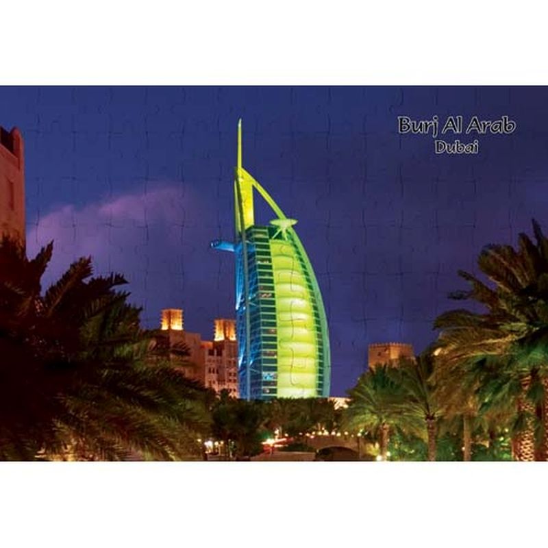 Ajooba - Dubai Souvenir Puzzle Burj Al Arab 0001