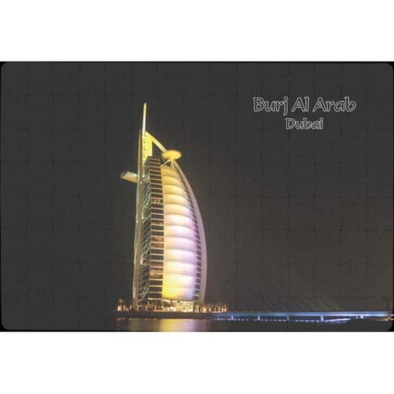 Ajooba - Dubai Souvenir Puzzle Burj Al Arab 0015