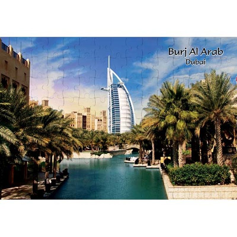 Ajooba - Dubai Souvenir Puzzle Burj Al Arab 0028