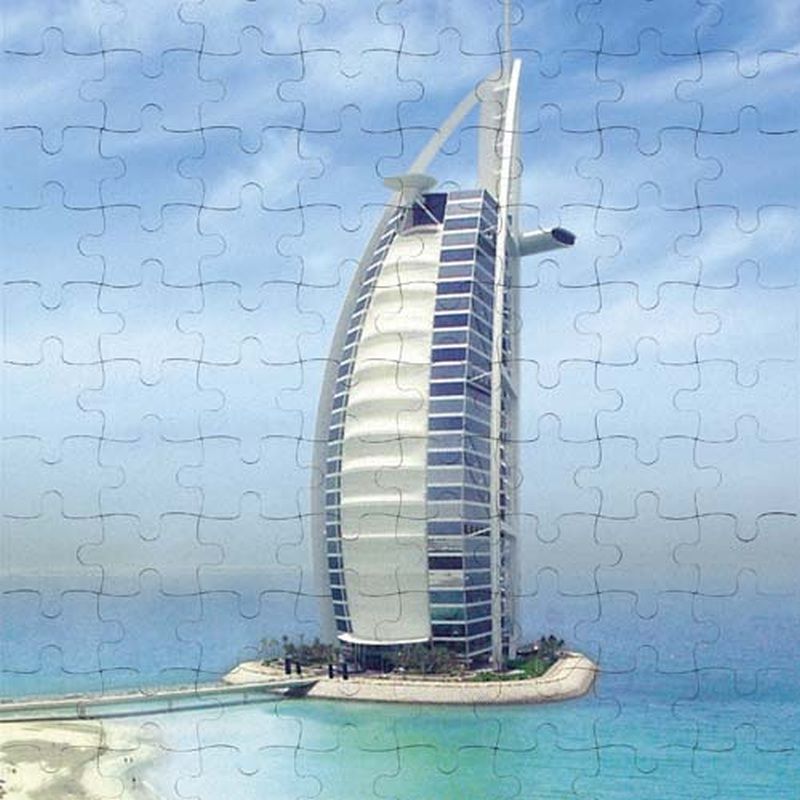 Ajooba - Dubai Souvenir Puzzle Burj Al Arab 0057