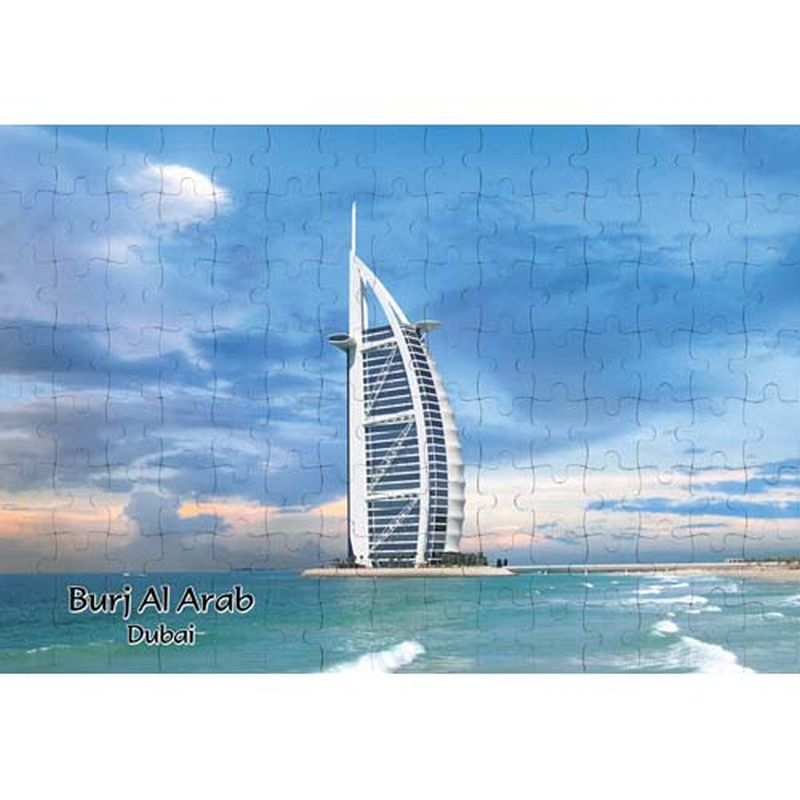 Ajooba - Dubai Souvenir Puzzle Burj Al Arab 0059