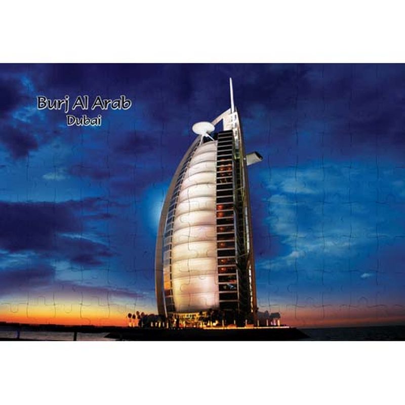 Ajooba - Dubai Souvenir Puzzle Burj Al Arab 0052