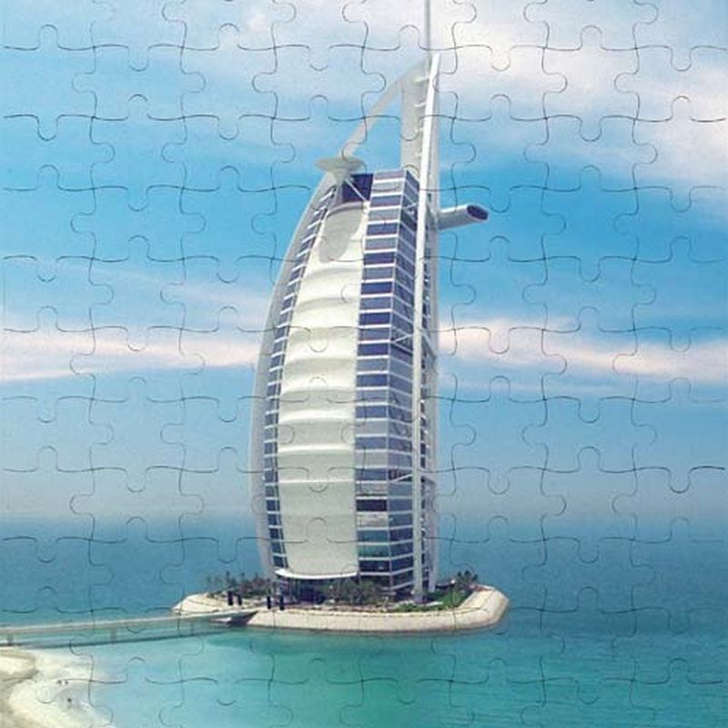 Ajooba - Dubai Souvenir Puzzle Burj Al Arab 0064