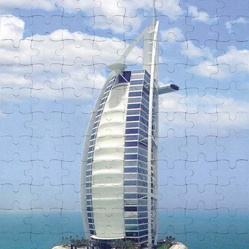 Ajooba - Dubai Souvenir Puzzle Burj Al Arab 0065