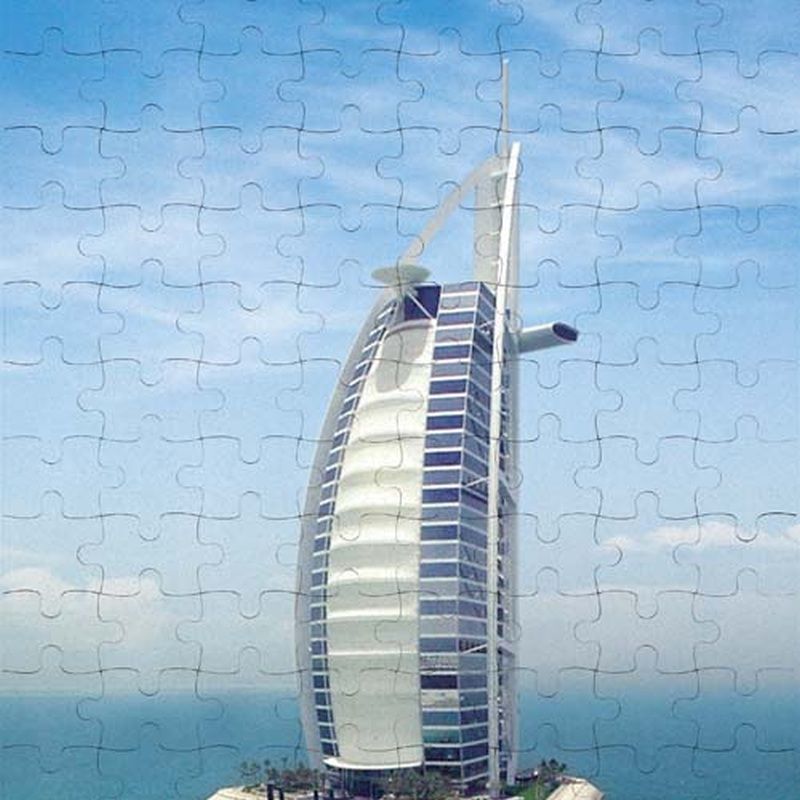 Ajooba - Dubai Souvenir Puzzle Burj Al Arab 0063