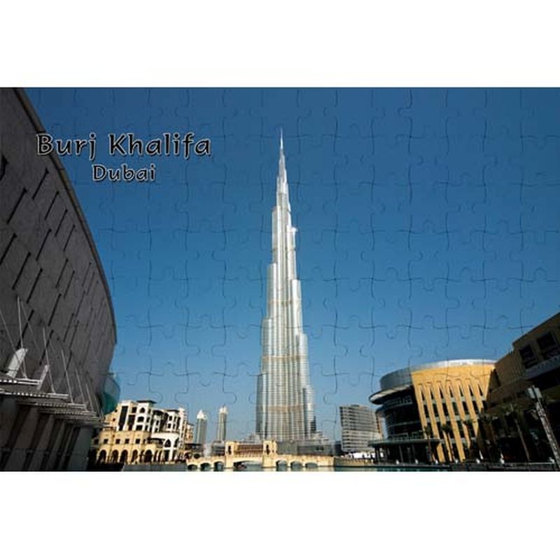 Ajooba - Dubai Souvenir Puzzle Burj Khalifa 0001