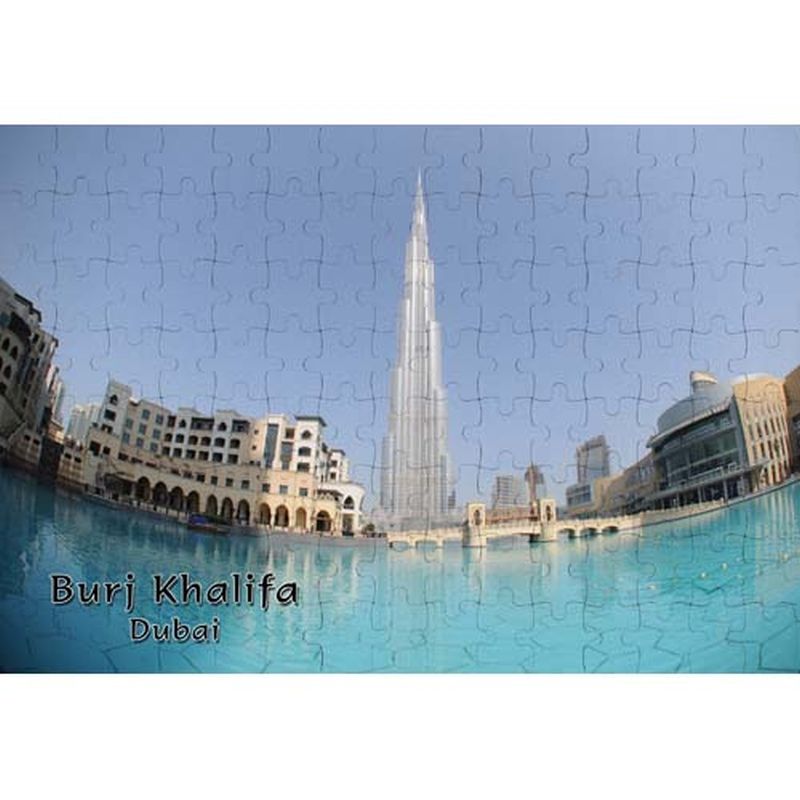 Ajooba - Dubai Souvenir Puzzle Burj Khalifa 0005