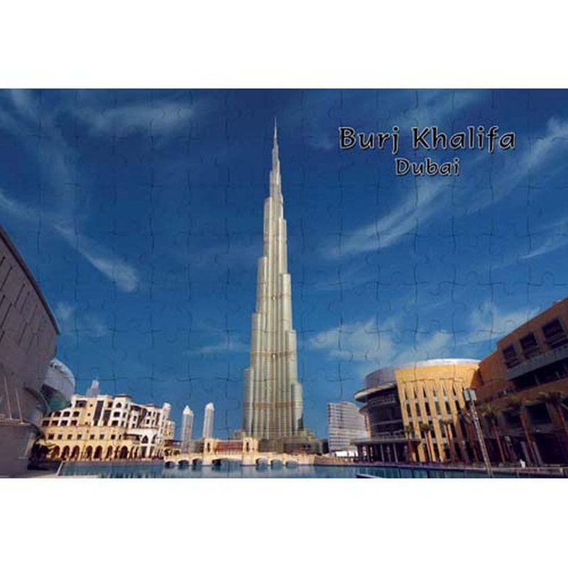 Ajooba - Dubai Souvenir Puzzle Burj Khalifa 0006