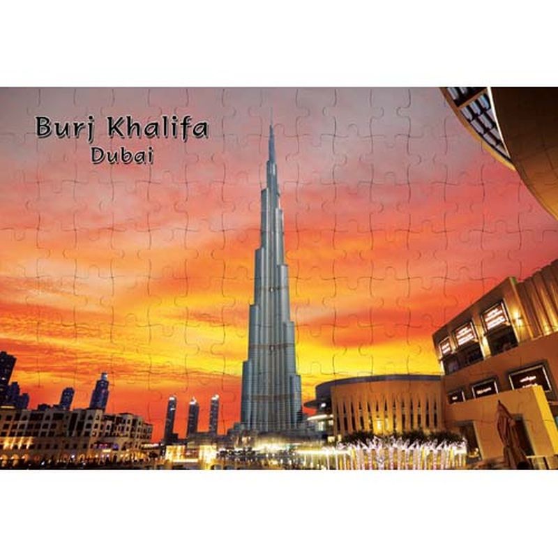 Ajooba - Dubai Souvenir Puzzle Burj Khalifa 0008