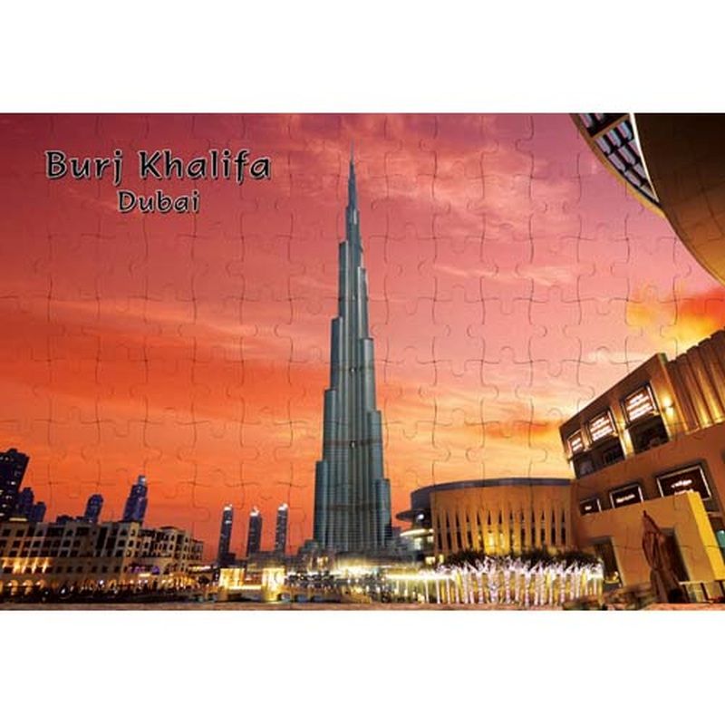 Ajooba - Dubai Souvenir Puzzle Burj Khalifa 0010