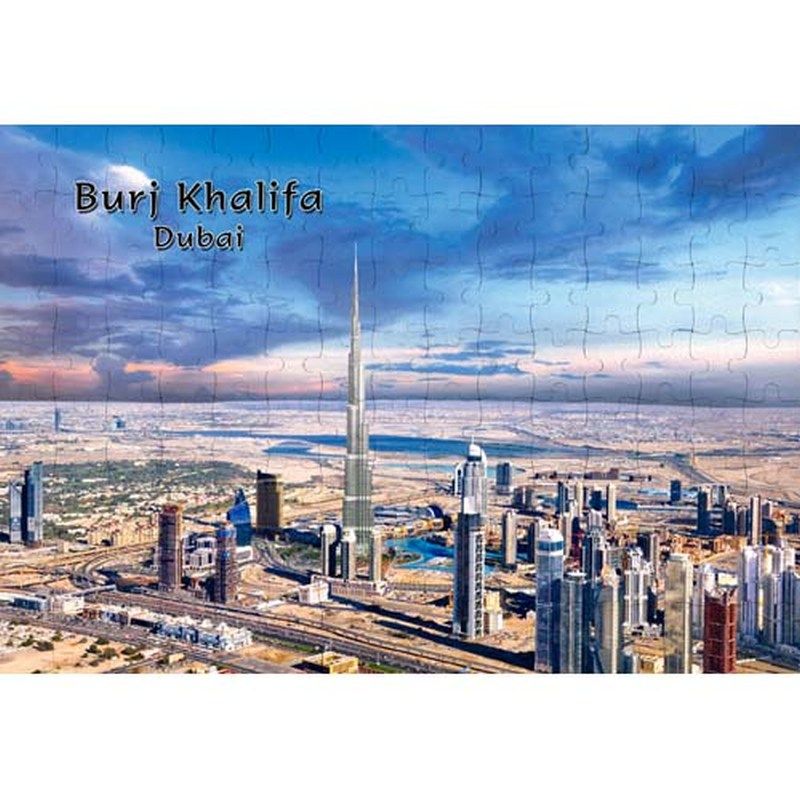 Ajooba - Dubai Souvenir Puzzle Burj Khalifa 0015