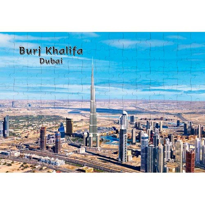 Ajooba - Dubai Souvenir Puzzle Burj Khalifa 0016