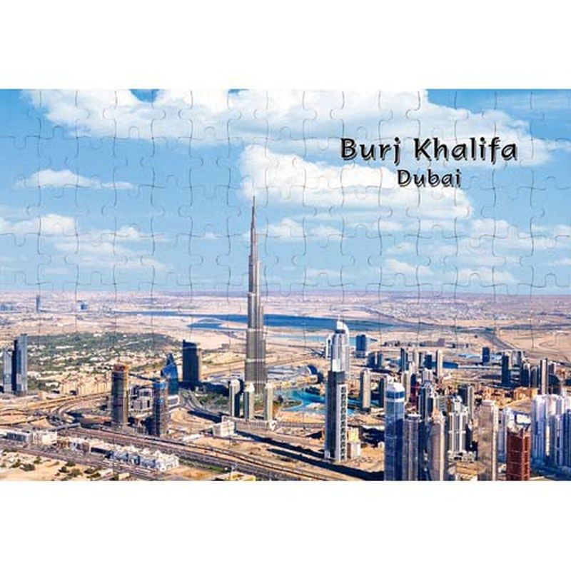 Ajooba - Dubai Souvenir Puzzle Burj Khalifa 0022