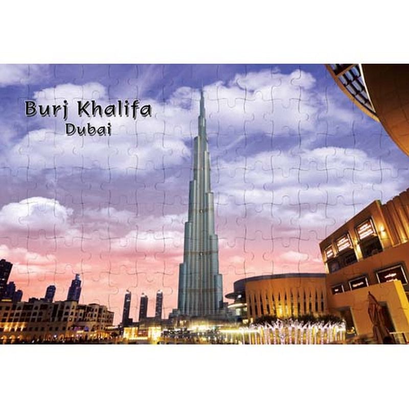 Ajooba - Dubai Souvenir Puzzle Burj Khalifa 0024