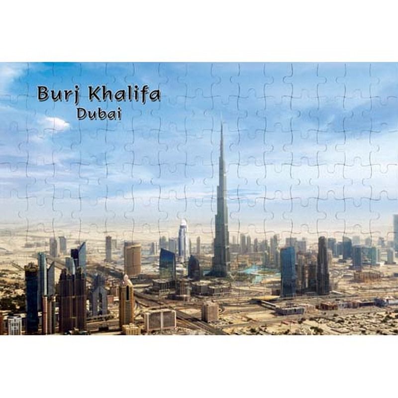 Ajooba - Dubai Souvenir Puzzle Burj Khalifa 0025