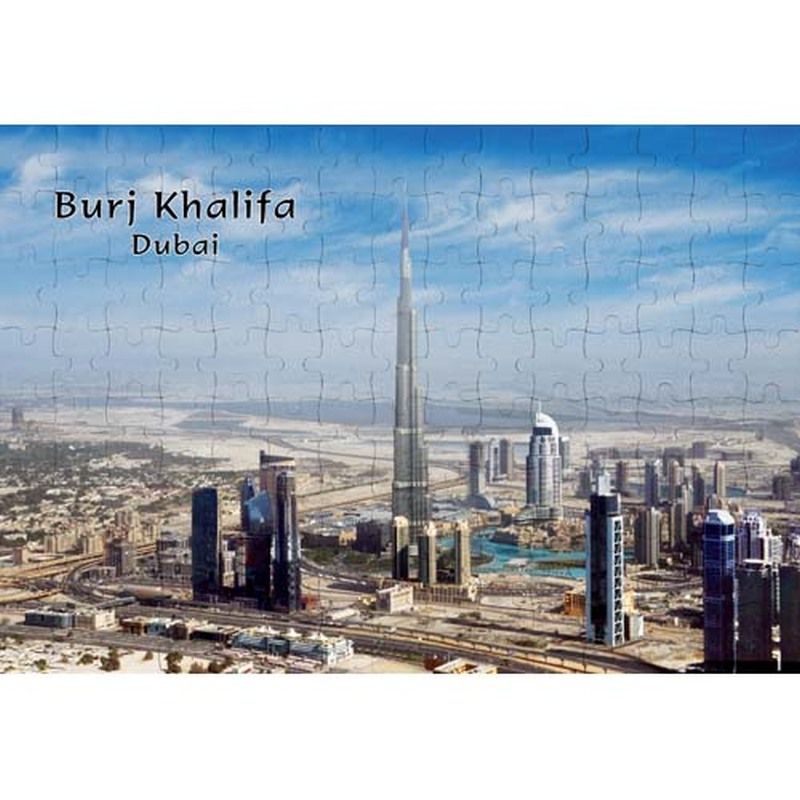 Ajooba - Dubai Souvenir Puzzle Burj Khalifa 0027