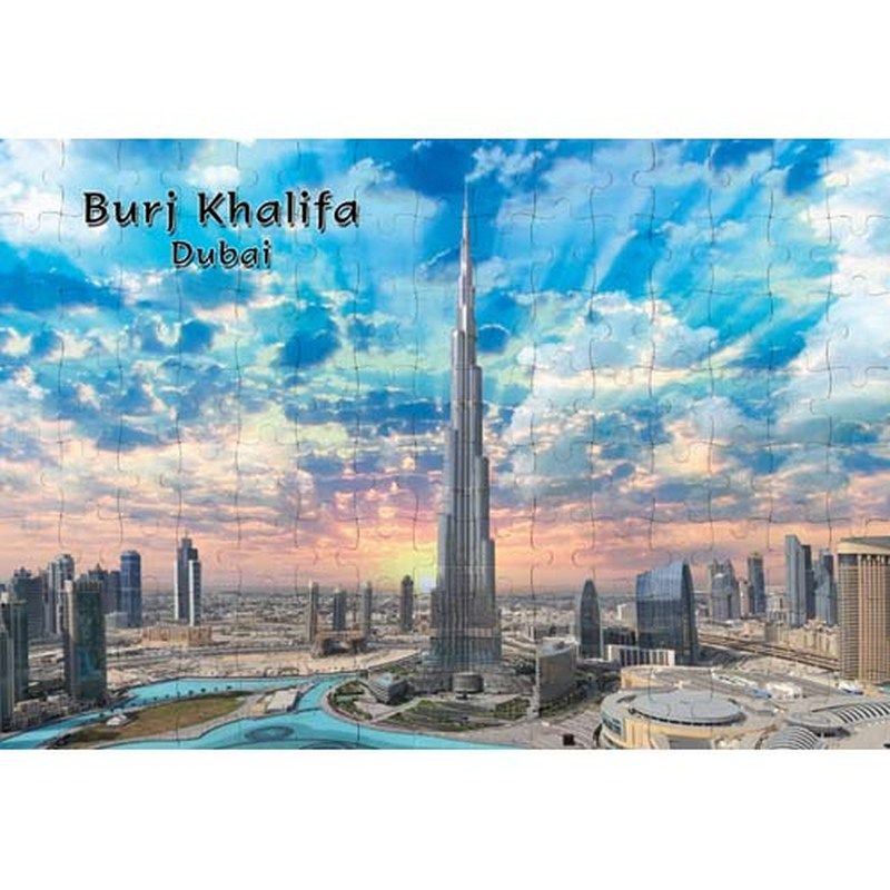 Ajooba - Dubai Souvenir Puzzle Burj Khalifa 0032