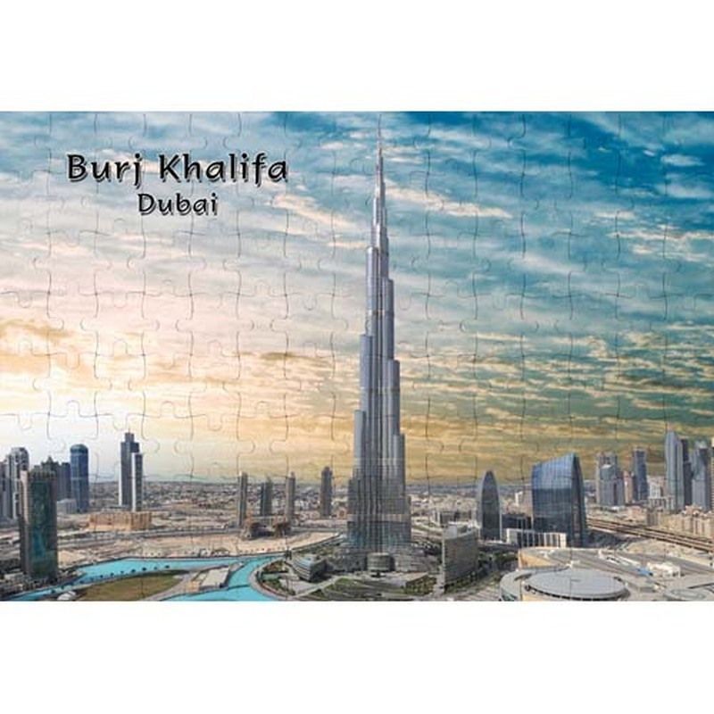 Ajooba - Dubai Souvenir Puzzle Burj Khalifa 0036