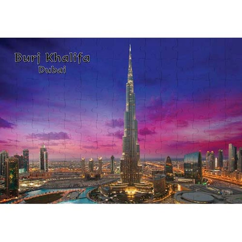 Ajooba - Dubai Souvenir Puzzle Burj Khalifa 0051