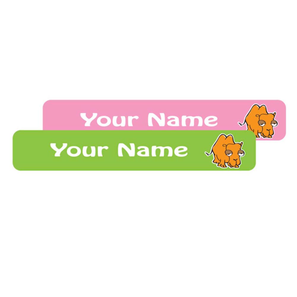 Ladybug - School Labels Camel Girl - Pack of 132