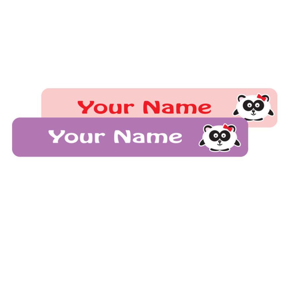 Ladybug - Sticker Combo Panda Girl Labels - Pack of 70