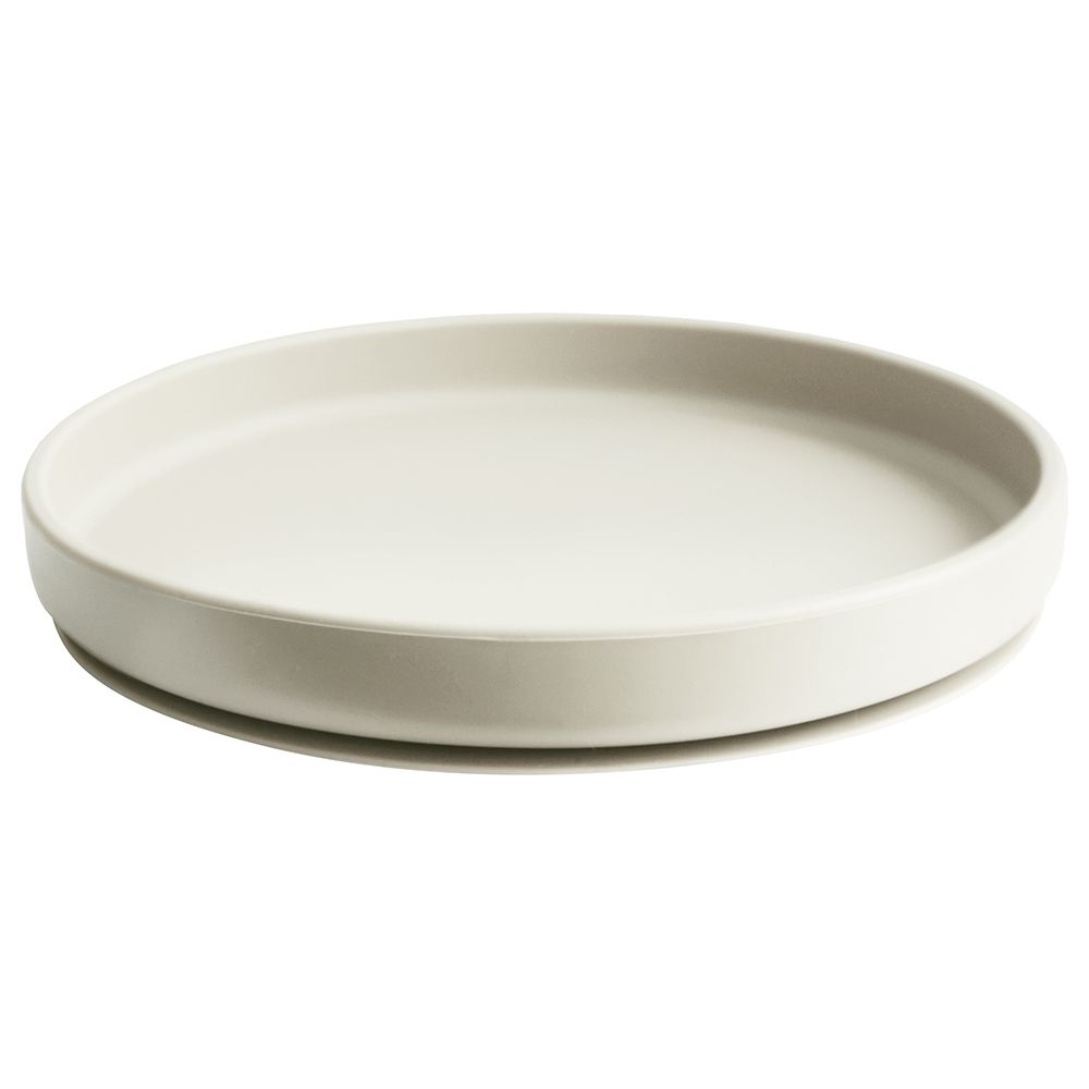 Mushie - Classic Silicone Suction Plate - Ivory