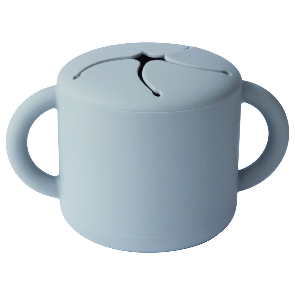 Mushie - Snack Cup - Powder Blue