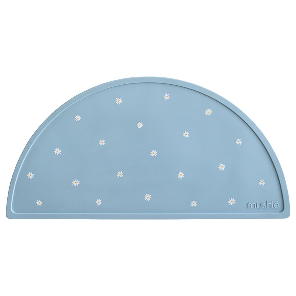 Mushie - Silicone Place Mat - White Daisy