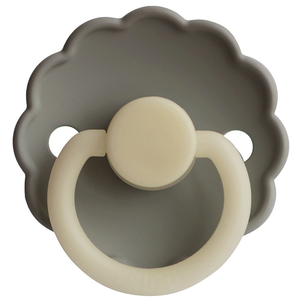 Frigg - Daisy Silicone Night Pacifier 0-6M S1 - Portobello