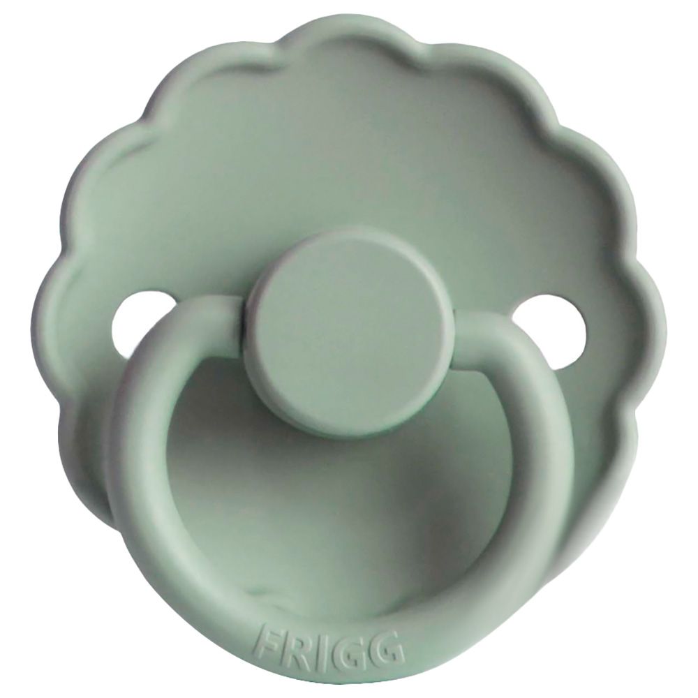 Frigg - S1 Daisy Silicone Pacifier - 0-6 Months - Sage