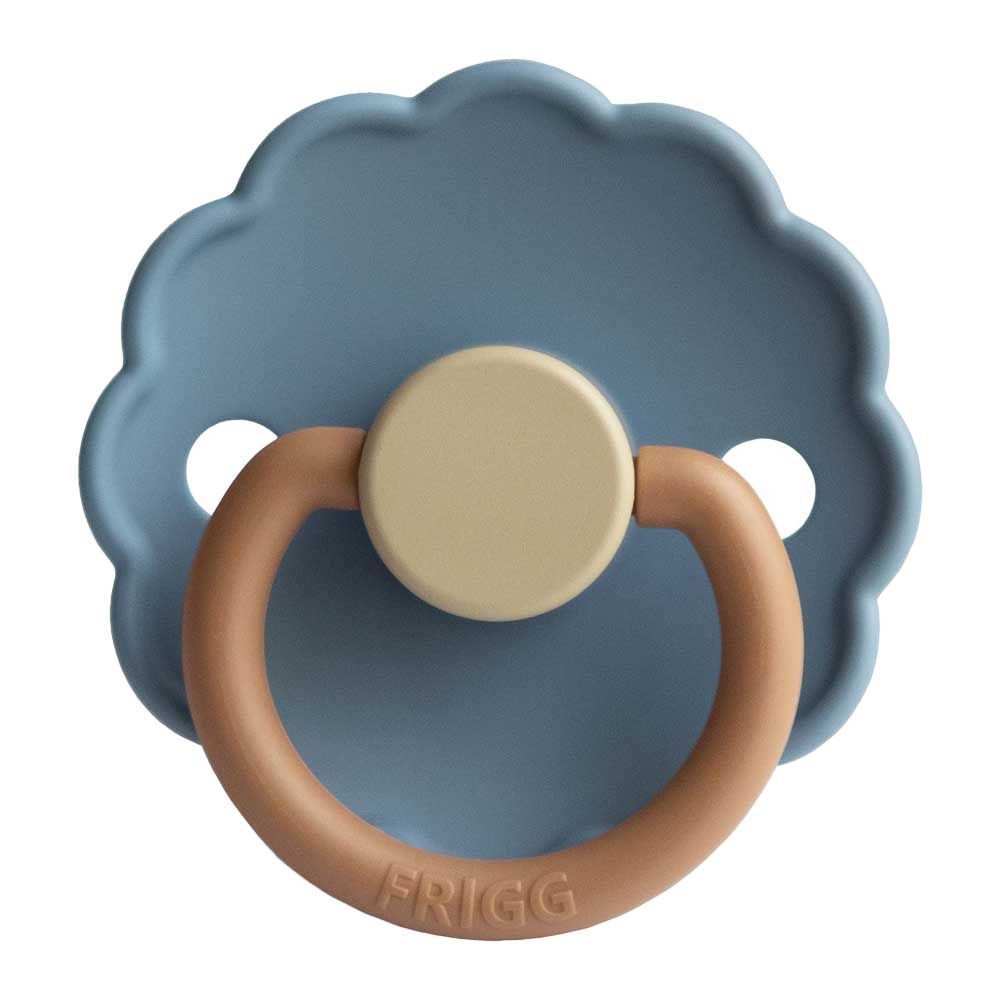 Frigg - Daisy Block Silicone Pacifier 6-18M S2 - Breeze 