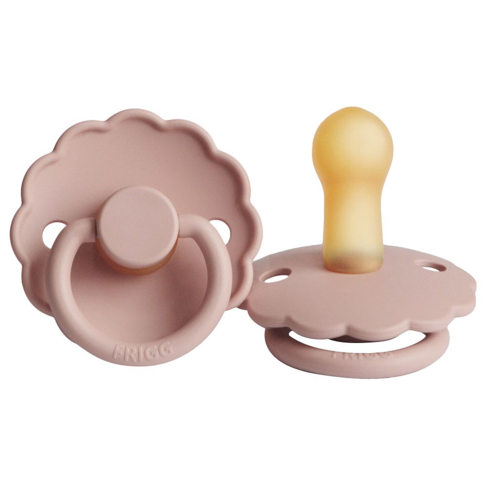 FRIGG - Daisy Latex Pacifier 6-18M S2 - Blush