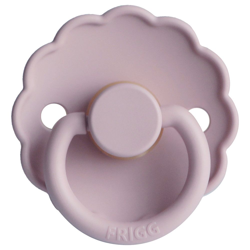 FRIGG - Daisy Latex Pacifier 0-6M S1 - Soft Lilac