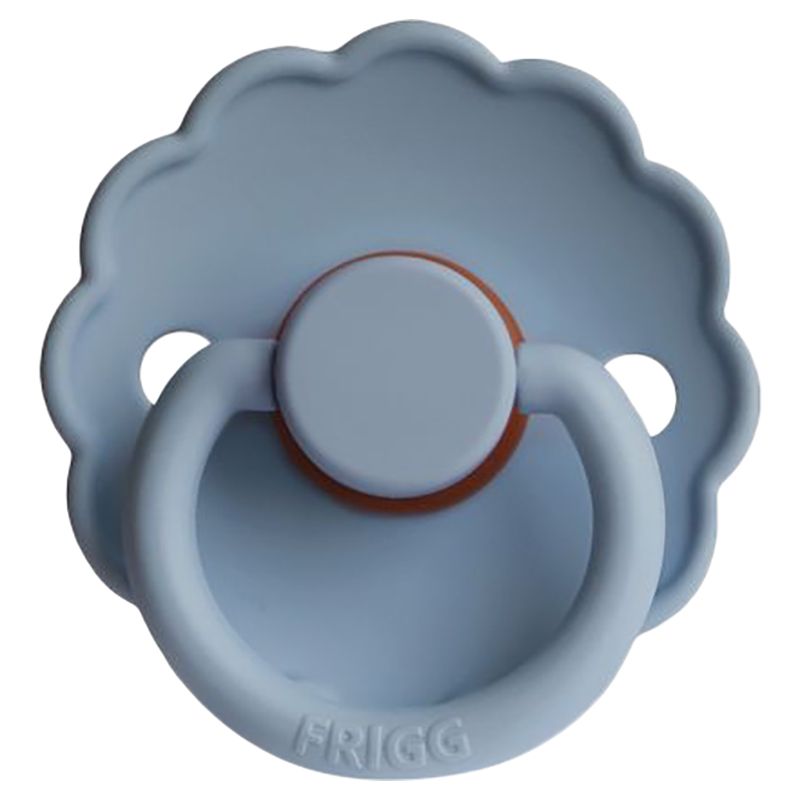 FRIGG - Daisy Latex Pacifier 0-6M S1 - Glacier Blue