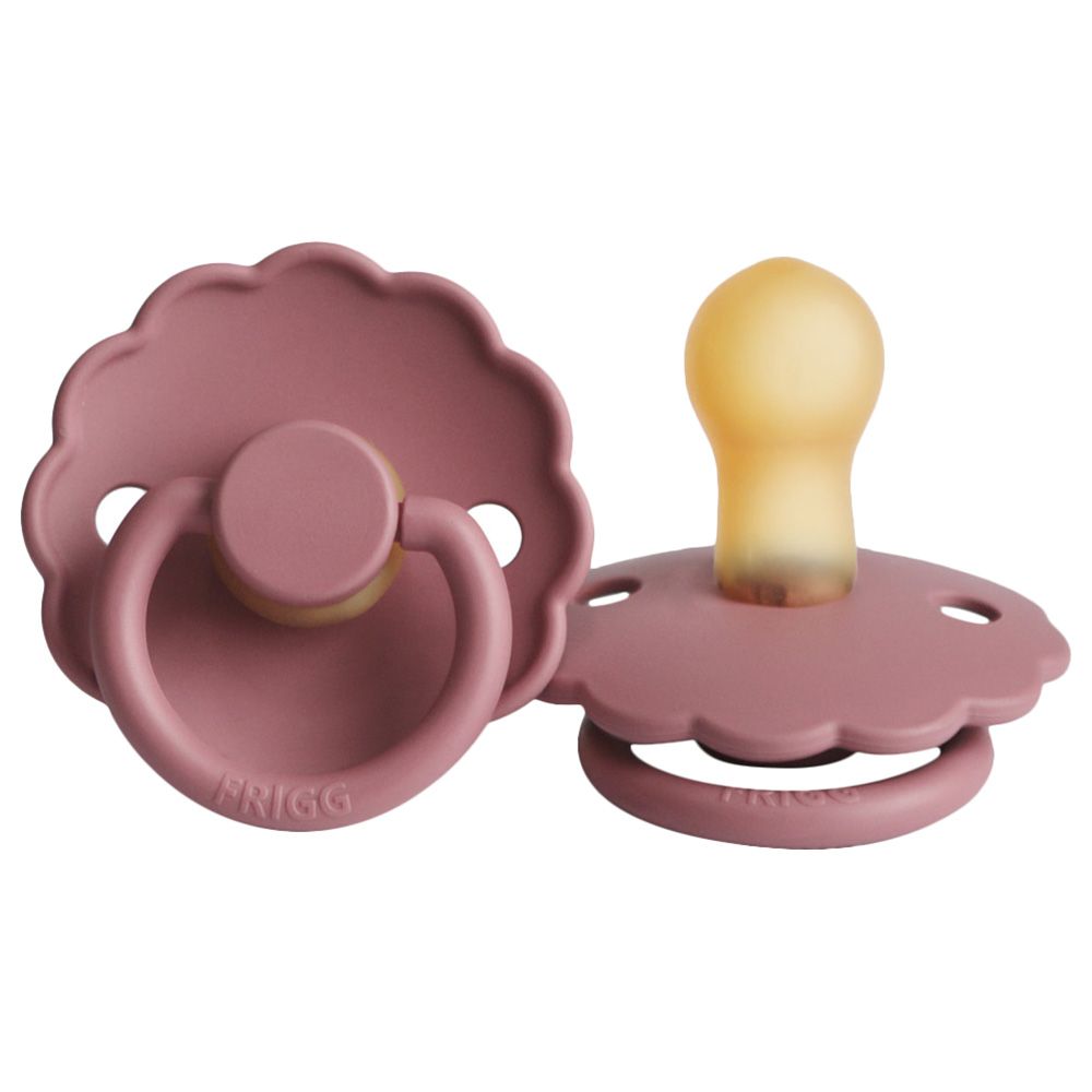 FRIGG Daisy Latex Pacifier 0-6M Cedar - S1