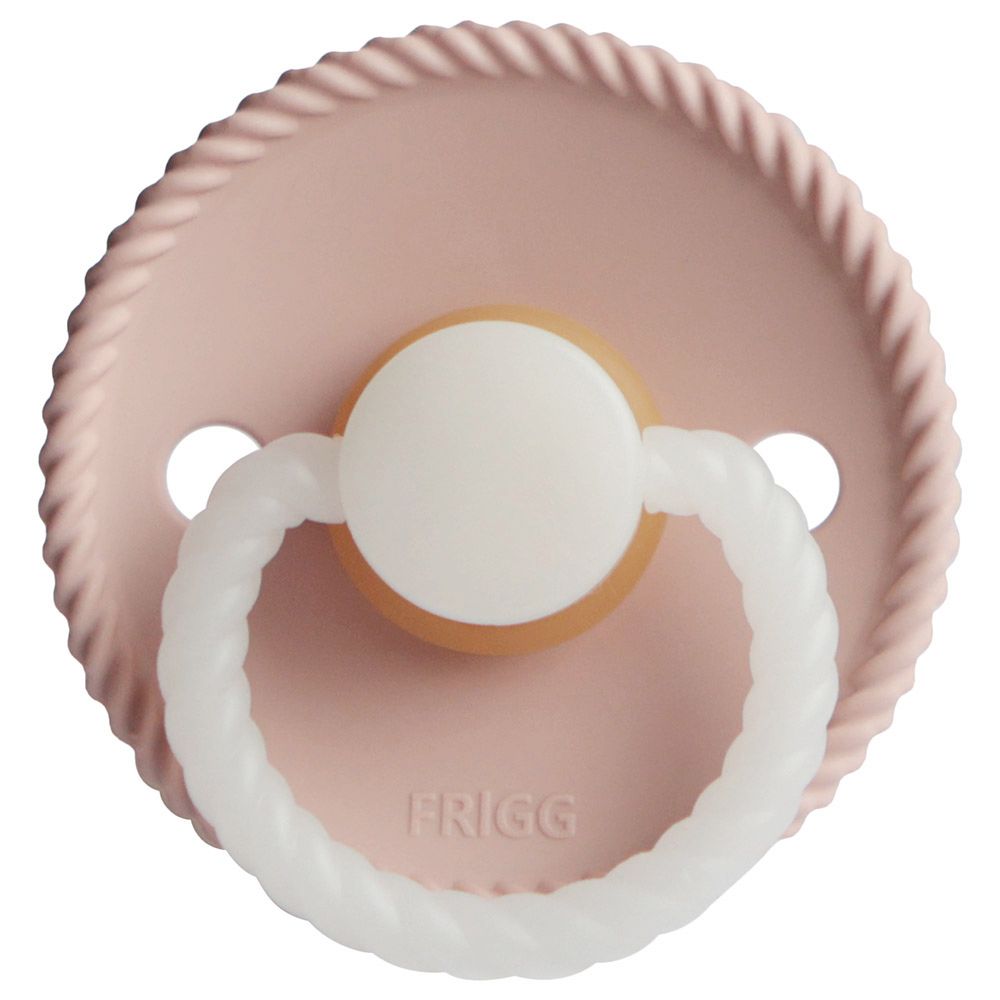 Frigg - Rope Latex Pacifier 6-18M S2 - Blush Night