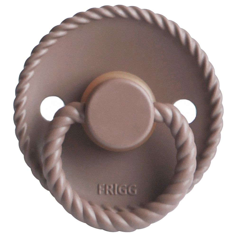 Frigg - Rope Latex Pacifier 0-6M S1 - Sepia