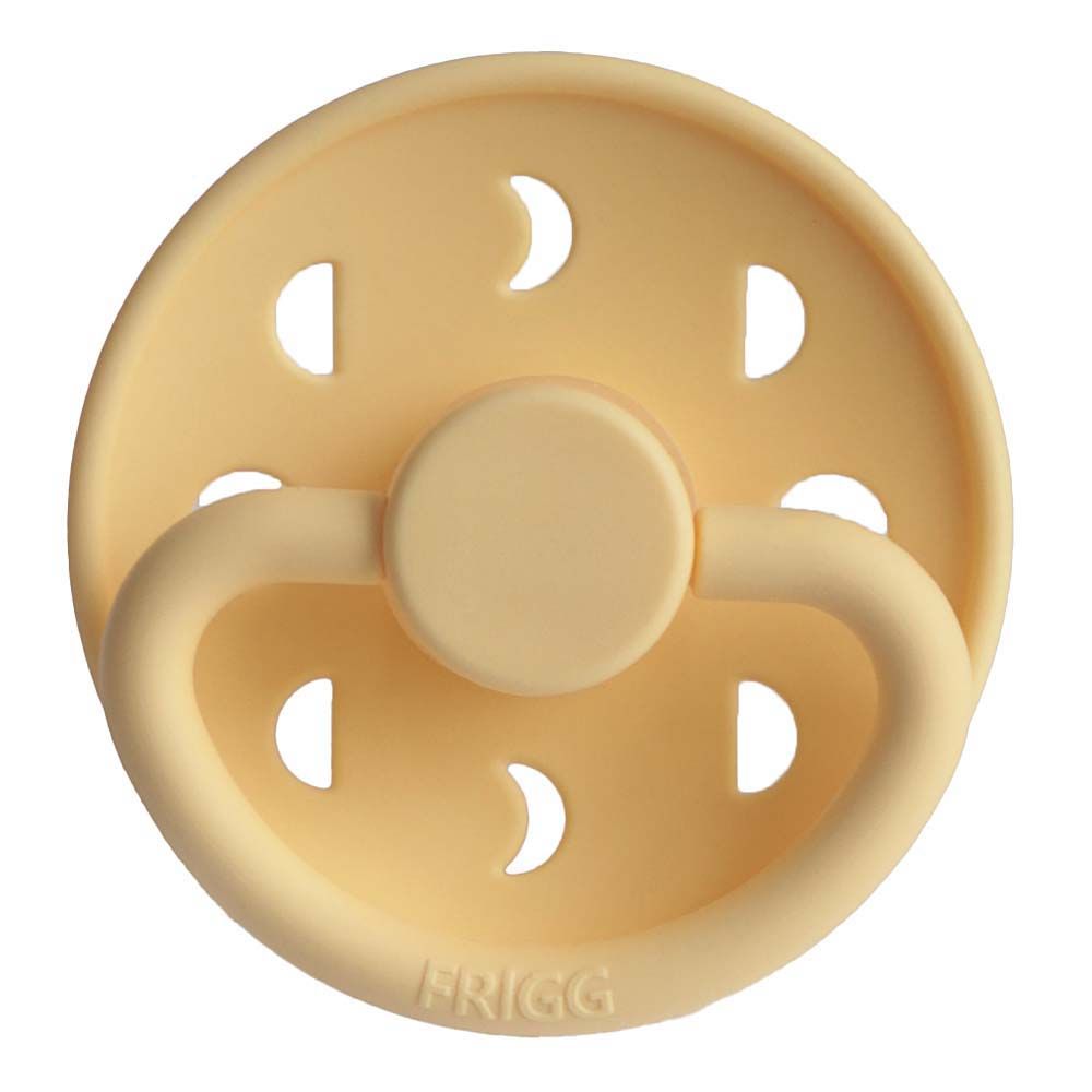 Frigg - Moon Phase Silicone Pacifier 6-18M S2 - Pale Daffodil 