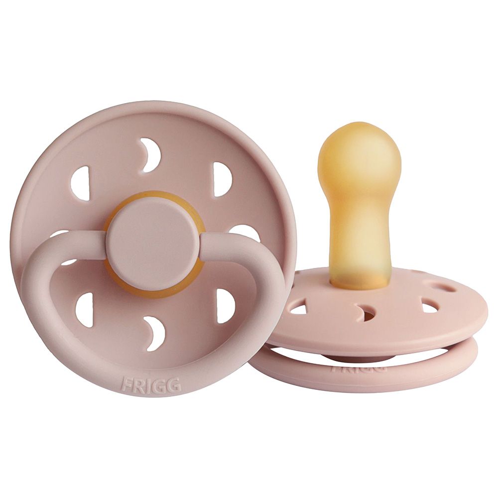 FRIGG - Moon Phase Latex Pacifier 6-18M S2 - Blush