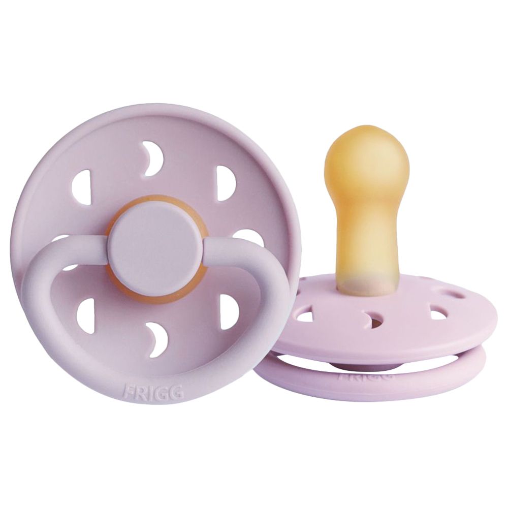 FRIGG - Moon Phase Latex Pacifier 6-18M S2 - Soft Lilac