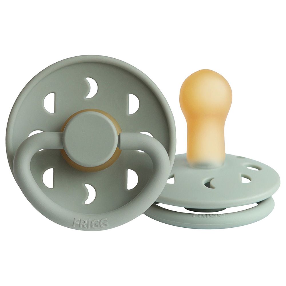 FRIGG - Moon Phase Latex Pacifier 6-18M S2 - Sage