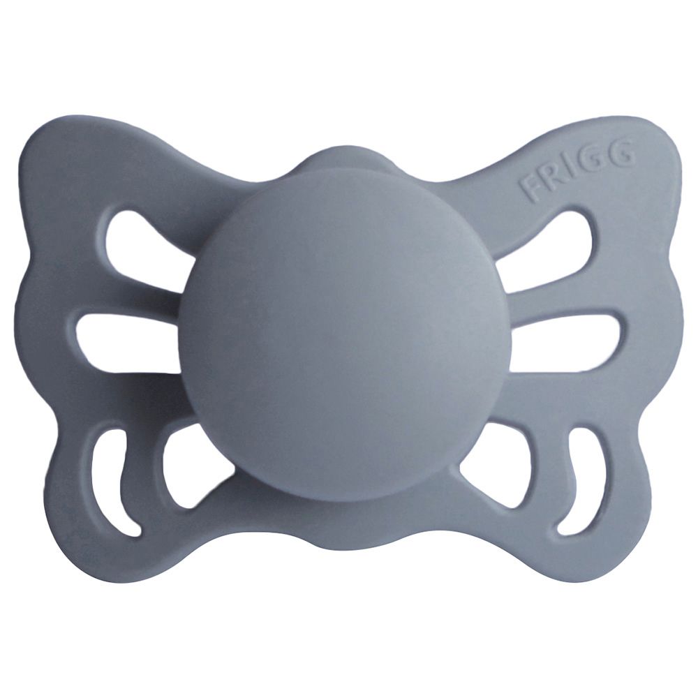 Frigg - Butterfly Anatomical Silicone Pacifier 0-6M S1 - Great Gray