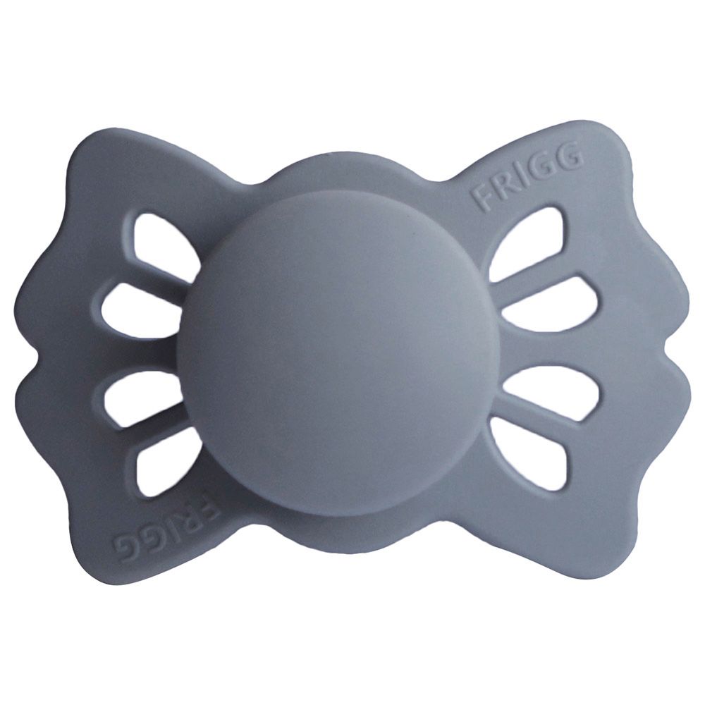 Frigg - Lucky Symmetrical Silicone Pacifier 0-6M S1 - Great Gray