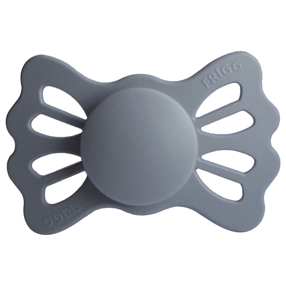 Frigg - Lucky Symmetrical Silicone Pacifier 6-18M S2 - Great Gray