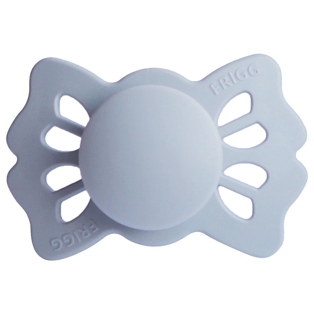 Frigg - Lucky Symmetrical Silicone Pacifier 0-6M S1 - Powder Blue