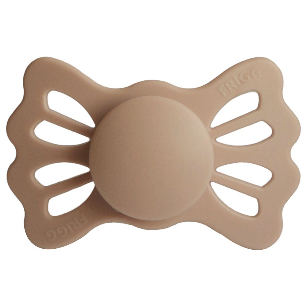 Frigg - Lucky Symmetrical Silicone Pacifier 6-18M S2 - Silky Satin